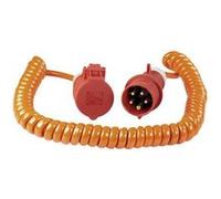 AS Schwabe 70416 alimentation Rallonge 16 A orange, rouge 5.00 m H07BQ-F 5G 1,5 mm² câble spiralé Rouge G