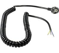 AS Schwabe 70424 alimentation Câble de raccordement noir 1 m