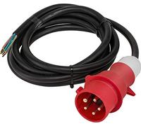 As - Schwabe 70970 Câble de raccordement haute tension pour chantier/agriculture/industrie CEE Noir 400 V 32 A 5 m