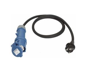 as - Schwabe Adapter câble 1,5m CEE prise femelle + prise mâle Schuko Quantité:1