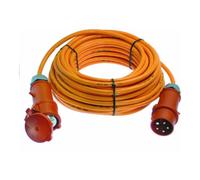 as - Schwabe as-Schwabe Câble de rallonge CEE 16A, 25m H07BQ-F5G2,5 orange 400V Quantité:1