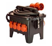 as - Schwabe as-Schwabe Distributeur de courant de chantier M2 400V en caoutchouc plein Quantité:1