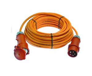 as - Schwabe as-Schwabe Rallonge CEE 32A, 25m H07BQ-F5G4 400V en polybag Quantité:1