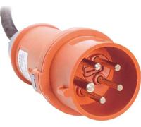 as-Schwabe Bals Fiche CEE réversible 400V 32A rouge raccordement à vis 6mm² 400V
