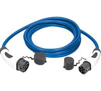 As-Schwabe Câble de Charge pour Voiture Hybride et électrique Mode 3, Type 2, câble de Charge triphasé 22 KW, 10 m, avec Sac de Rangement, Plage de températures de Fonctionnement de -30 °C à +50 °C,