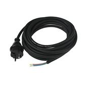 as - Schwabe Câble de connexion pour perceuse H05RN-F 2x1.0, 3 m, noir, 70532