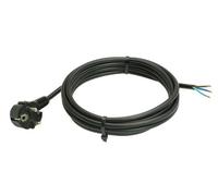 as - Schwabe câble de connexion PVC, 10m H05VV-F 3G1.0, noir, IP20 utilisation intérieure, 70802