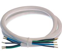 as-Schwabe Câble embout de cuisinière 1,5 m blanc, 1 pce
