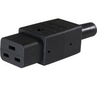 as-Schwabe Connecteur pour appareils froids type C19 nombre total de pôles : 3 10A 230V IP20