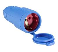 as - Schwabe Coupling without rubber cable for outdoor use IP 44; 62411, Blue