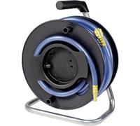 AS Schwabe Dévidoir tuyau d'air comprimé DKV60 20 m PVC 9 x 3 mm avec connecteurs