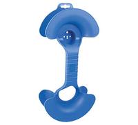 as - Schwabe Enrouleur de Câble Portable pour Rallonge Jusqu'à 15 m - Haltère de Câble Bleu, 48709