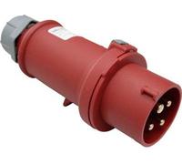 as-Schwabe Fiche CEE rouge Raccordement à vis 400V 16A 4 pôles IP44