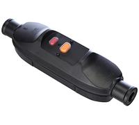 as - Schwabe Interrupteur intermédiaire de sécurité des personnes Schwabe 30 mA - interrupteur de sécurité des personnes 230 V / 16 A adapté à une utilisation en extérieur - IP55 I 45223