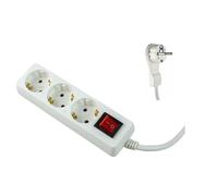 as-Schwabe interrupteur triple multiprise 230V 16A 2m multiprise IP20