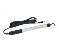 as - Schwabe Lampe à main 4,8 W 300 lumens - Lumière du jour 6000 K - Lampe d'inspection avec crochet de suspension rotatif - Câble de raccordement de 5 m - Lampe d'atelier - Lampe de travail avec