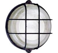 AS Schwabe Luminaire pour pièces humides LED E27 100 W noir noir