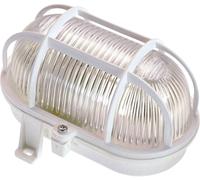 As-Schwabe Lampe ovale IP44 d'extérieur pour ampoules E 27 non fournies 60 W 230 V blanc