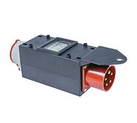 as - Schwabe MIXO Adaptateur / Distributeur de Courant NAHE Fiche CEE sur Prise CEE à 5 Broches Pour Chantier et Usage commercial IP44 Made in Germany I 60703