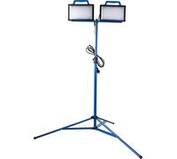 as - Schwabe Optiline 46347 Projecteur de chantier LED avec trépied 60 W 6500 lumens - Réglable de 1,2 m à 1,6 m - Projecteur mobile avec trépied - Câble de 3 m - Lampe de travail extrêmement robuste