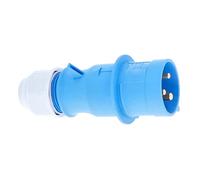 as - Schwabe Prise as - Schwabe CEE, prise extérieure 230V/32A avec connexions vissées, idéale pour une utilisation en extérieur, IP44, Fabriqué en Allemagne, bleu I 6059
