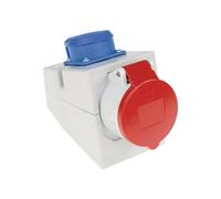 AS Schwabe Prise combinée CEE 16 A 400 V 5 pôles position de la fiche 6 h IP44