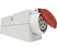 as-Schwabe Prise murale CEE sans câble max. 2,5mm² 400V 16A 5 pôles couvercle rabattable IP44