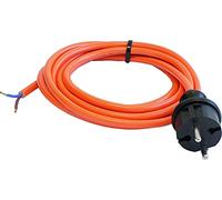 as - Schwabe PUR Cordon d'Alimentation pour Chantier de 5 m Câble Robuste 230V, 16A avec Gaine Extérieure en Polyuréthane H07BQF 2 x 1,5 IP44 Fabriqué en EU I 70917