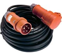 as-Schwabe Rallonge courant fort 25,0 m noir