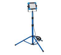 as - Schwabe Slimline Pro 46444 Projecteur LED 50 W 6500 lm - Avec trépied réglable de 0,88 m à 1,77 m - Puce OSRAM d'origine - Boîtier de projecteur IP65 - Grille de protection - Câble de 5 m - Sac