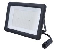 as - Schwabe SLIMLINE PRO Chip 46422 Projecteur LED 120 W 15 600 lm - Blanc neutre 4000 K - LED OSRAM - Boîtier en aluminium IP65 - Lampe extérieure orientable - Câble de 2 m avec fiche de contact de