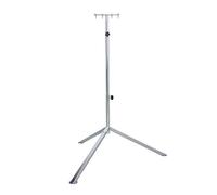 as - Schwabe Tripod pour Spot LED, projecteur halogène - Trépied universel pour le montage de projecteurs de construction et de luminaires I Hauteur réglable jusqu'à 2,60 m - Galvanisé I 46750