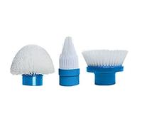 As Seen On Tv Replacement Brushes For Turbo Scrub Pro Power Electric Spin Scrubber Corner Brush Kit
