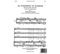 As Torrents In Summer / Choral Score