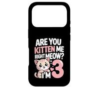 As-tu Raison, Chaton, Miaou, J'Ai 3 Ans Coque pour iPhone 17 Pro