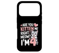 As-tu Raison, Chaton, Miaou, J'Ai 4 Ans Coque pour iPhone 17 Pro