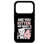 As-tu Raison, Chaton, Miaou, J'Ai 4 Ans Coque pour iPhone 17 Pro