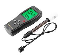 AS218 pH-mètre Numérique de qualité de l'eau, Humidimètre avec Boîte de Rangement et Sonde pour Piscine