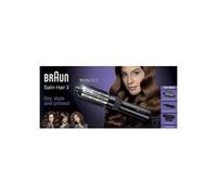 Braun Satin Hair 3 AS 330 Brosse soufflante à air chaud Noir, Bleu, Lilas 400 W 2 m
