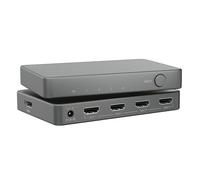 Commutateur HDMI 4K120Hz - AS48 HDMI Switch 2.1-8K - HDMI 2.1 - HDR - 4 entrée/1 Sortie - Commutateur Gaming - 48Gbps - VRR - ALLM - Dolby Digital - Multi HDMI - Fonctionne PS5 et Xbox - Hub HDMI