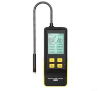 AS502 Analyseur de liquide de frein numérique avec indicateur d'humidité, sonde en acier inoxydable de 260 mm, prend en charge DOT-3/4/5.1, rétroéclairage de 2,8", système d'avertissement pour