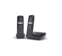 Téléphone sans fil GIGASET AS690A Duo Noir