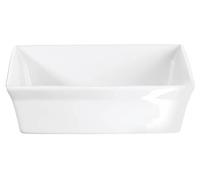 ASA 52031017 Plat à gratin en Porcelaine 18 x 18 x 5 cm, Blanc