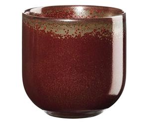 ASA Coppa 19080176 Lot de 2 tasses à thé en porcelaine aspect rouille 200 ml