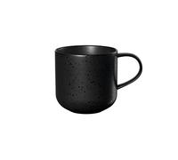 ASA Coppa 19100190 Kuro Tasse en porcelaine Noir 0,4 l