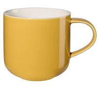 ASA Coppa 19100352 Tasse à anse en porcelaine Couleur moutarde 0,4 l 9,2 x 9,2 x 9,5 cm
