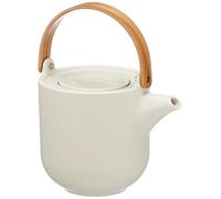 ASA Coppa Théière avec poignée en bois en porcelaine Sencha 1 l
