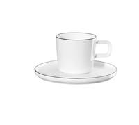 ASA Espressotasse mit Unterteller, oco ligne OCOLIGNE D. 5,8 cm H. 5,8 cm, 0,08 l.