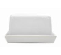 ASA Grand beurrier 4708147 - en céramique - 16,50 x 13,50 x 7,0 cm - Blanc Brillant
