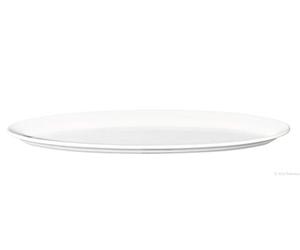 ASA Grande 4739147 Plat Ovale en Céramique, Blanc, 59 x 20 x 10 cm
